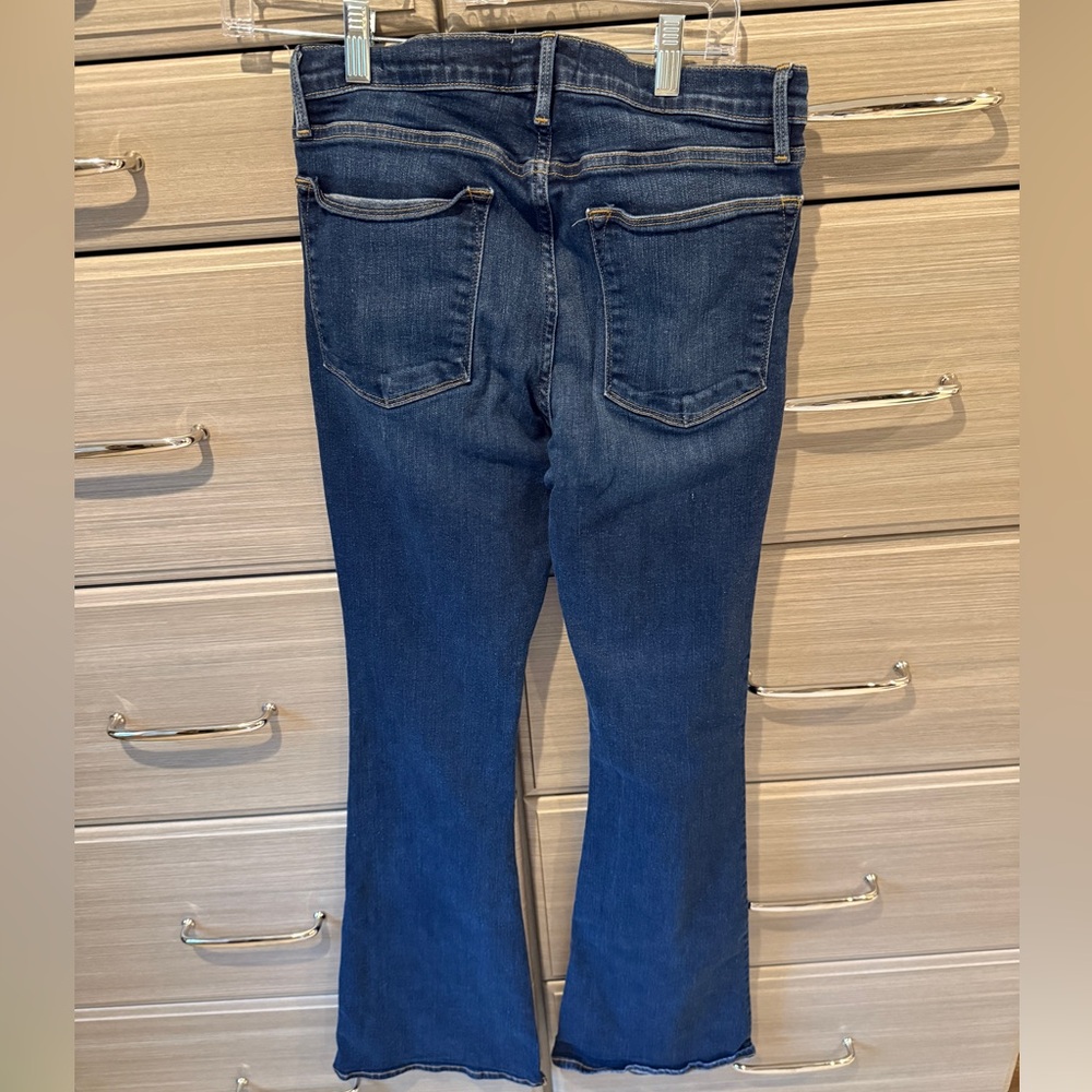 Frame Denim Blue Flare high rise Jeans - Picture 3 of 5